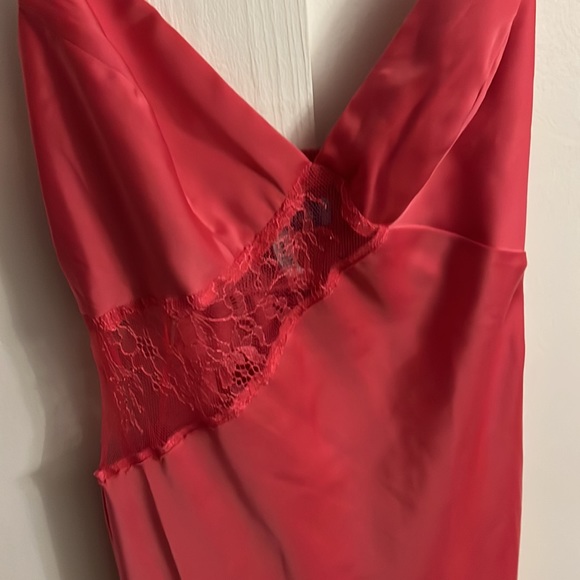 Urban Outfitters Rose Satin Slip Dress - Picture 5 of 11